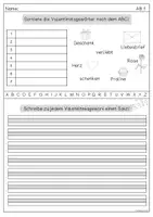 Vorschau - Arbeitsblätter - Valentinstag - Materialpaket - Seite 3