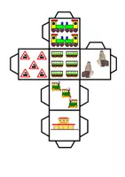 Vorschau - Spiele - Würfel mit Zügen und Objekten die zur Bahn passen - Seite 1