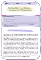 Vorschau - Arbeitsblätter - Arbeitsblättersammlung: Richtige Tisch und Esskultur - Deckblatt