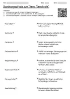 Vorschau - Arbeitsblätter - Arbeitsblätter zum Thema "Demokratie" + Lösung & MP3 + Mindmap + Infografiken - Seite 2