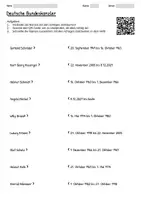 Vorschau - Arbeitsblätter - Arbeitsblätter zum Thema "Bundeskanzler" + Lösung & MP3 + Mindmap + Infografik - Seite 3