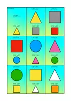 Vorschau - Spiele - Ich habe, wer hat - Farben und Formen - Seite 1