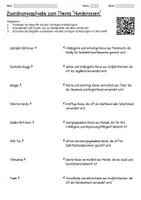 Vorschau - Arbeitsblätter - Arbeitsblätter zum Thema "Hunde" + Lösung & MP3 + Mindmap + Infografik - Seite 3