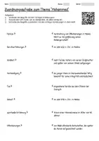 Vorschau - Arbeitsblätter - Arbeitsblätter zum Thema "Mohammed" + Lösung & Fragen & MP3 + Mindmap + Infografik - Seite 3