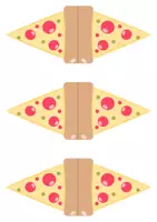 Vorschau - Mal- und Bastelvorlagen - Faschings/Karneval-Wimpelketten - selbst gestaltbar! - Seite 2