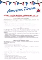 Vorschau - Stundenentwürfe - American Dream Debate: Private Sector (Sek II) - Seite 1