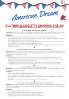 Vorschau - Stundenentwürfe - American Dream Debate: Culture & Society (Sek II) - Seite 1