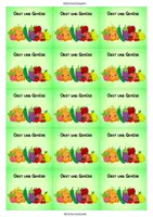 Vorschau - Stationenlernen - OBST und GEMÜSE - Kartenspiel ab Klasse 1 und für Deutschförderklassen - Seite 3