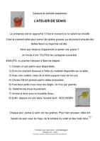Aperçu - Préparation de séance / Séance complète - Atelier Lecture autonome " les semis du printemps" - Page 2