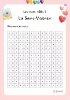 Vorschau - Spiele - La Saint-Valentin: Mots mêlés / Suchsel Variante 1 (Französisch) - Seite 3