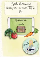 Vorschau - Interaktives Material - Vegetables - Wortschatzspiel (Wortschatzmeister / Word-treasure hunt) - Deckblatt