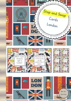 Vorschau - Aufgabenkarten - Stop and Swap Cards London freebie - Deckblatt