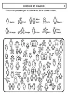 Aperçu - Feuilles d'exercices - Dossier de jeux pour s’occuper. - Page 3