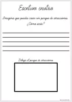 Vista previa - Hojas de trabajo - Escritura creativa - Ciclo Inicial - página 3