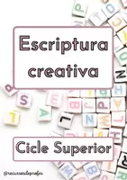 Vista previa - Hojas de trabajo - Escriptura creativa - Cicle Superior (CAT) - Portada