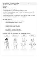 Vorschau - Arbeitsblätter - Leseblätter "Fasching" (differenziert) - Seite 2