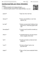 Vorschau - Arbeitsblätter - Arbeitsblätter zum Thema "Musik" + Lösung & Fragen & MP3 + Mindmap + Infografik - Seite 3