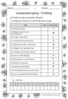 Vorschau - Arbeitsblätter - Lesespaziergang Frühling (3fach differenziert) - Seite 3