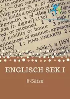 Vorschau - Arbeitsblätter - Die If-Sätze Aufgaben Lösung Merkblatt - Deckblatt
