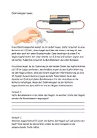 Vorschau - Arbeitsblätter - Elektromagneten selber bauen Text Grafik Aufgaben Versuche Lösung - Seite 1