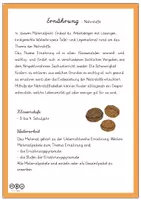 Vorschau - Arbeitsblätter - Ernährung - Nährstoffe - Seite 1