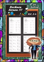 Vorschau - Arbeitsblätter - Mathematik Arbeitsblätter Grundschule - Deckblatt