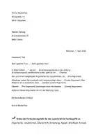 Vorschau - Arbeitsblätter - Leserbrief Aufbau und Formulierungshilfe - Seite 2