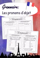 Vorschau - Arbeitsblätter - Grammaire - Les pronoms d'objet / Die Objektpronomen - Deckblatt
