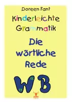 Vorschau - Stationenlernen - Die wörtliche Rede - Deckblatt