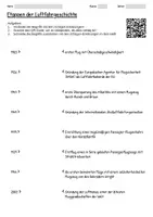 Vorschau - Arbeitsblätter - Arbeitsblätter zum Thema "Flugzeuge" + Lösung & MP3 + Mindmap + Infografik - Seite 3