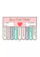 Vorschau - Arbeitsblätter - Wachsendes Materialpaket: La Saint-Valentin - Seite 2