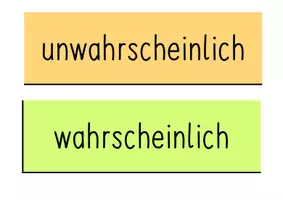 Vorschau - Fördermaterial/Inklusion - Wahrscheinlichkeitsstreifen + Tafelmaterial der Bausteine - Seite 3