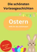 Vorschau - Arbeitsblätter - Die schönsten Vorlesegeschichten: Hilfe für den Osterhasen - Deckblatt