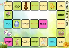 Vorschau - Spiele - Easter Board Game | 5./6. Klasse | #frühlingbeieduki #osternbeieduki - Seite 2