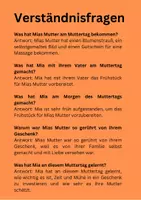 Vorschau - Arbeitsblätter - Die schönsten Vorlesegeschichten: Muttertag - Ein unvergesslicher Muttertag - Seite 2