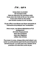 Aperçu - Jeux - Jeu de vocabulaire J'ai Qui A thème de l'espace - Page 1