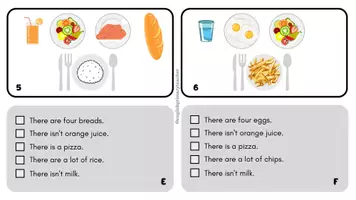 Vista previa - Juegos / Gamificación - Food menu cards - página 2