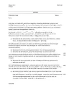 Vorschau - Arbeitsblätter - Analysis Klausur 90min Mathematik - Seite 1