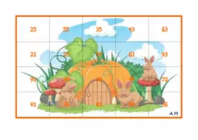 Aperçu - Apprentissages en autonomie - Thème: La maison des lapins DU - U = DU sans passage - Page 2