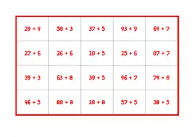 Aperçu - Apprentissages en autonomie - La famille lapin 5 puzzles DU + U = DU avec passage - Page 1
