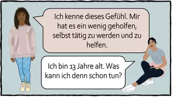 Vorschau - Text - Wie kann ich helfen? #ErdbebenTürkeiSyrien Präsentation und Comic - Ethik - Seite 3