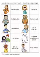 Vista previa - Juegos / Gamificación - les sentiments / les émotions los números (los sentimientos) - página 3