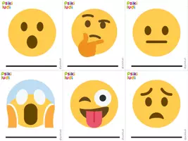 Vista previa - Unidades / Secuencias / Situaciones de Aprendizaje - FLASHCARD EMOJIS - página 1