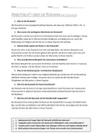 Vorschau - Arbeitsblätter - AB mit Fragen zum Thema "Romanik" + Lösungsblatt + Mindmap + Infografik - Seite 3