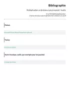 Aperçu - Feuilles d'exercices - Multiplications et divisions (calcul mental) - feuille - Page 2