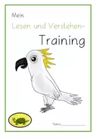 Vorschau - Arbeitsblätter - Lesen und Verstehen 1.Klasse und 2. Klasse Deutschdossier - Seite 1