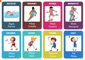 Vista previa - Juegos / Gamificación - Endevina l'esport (catalan y castellano) - página 1