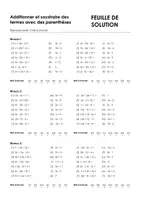 Aperçu - Feuilles d'exercices - Exercices avec mots à trouver (Kit pédagogique) - Page 1
