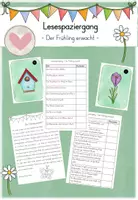 Vorschau - Arbeitsblätter - Materialpaket: Alle Frühlingsmaterialien - Seite 1
