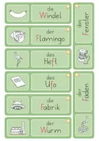 Vorschau - Spiele - Domino zur Lautdifferenzierung von F und W - Seite 2